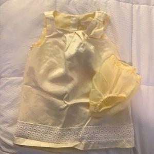 Janie and jack yellow dress